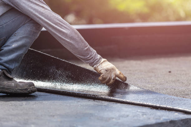 Professional Exterior Waterproofing technician working in Winchester, IN